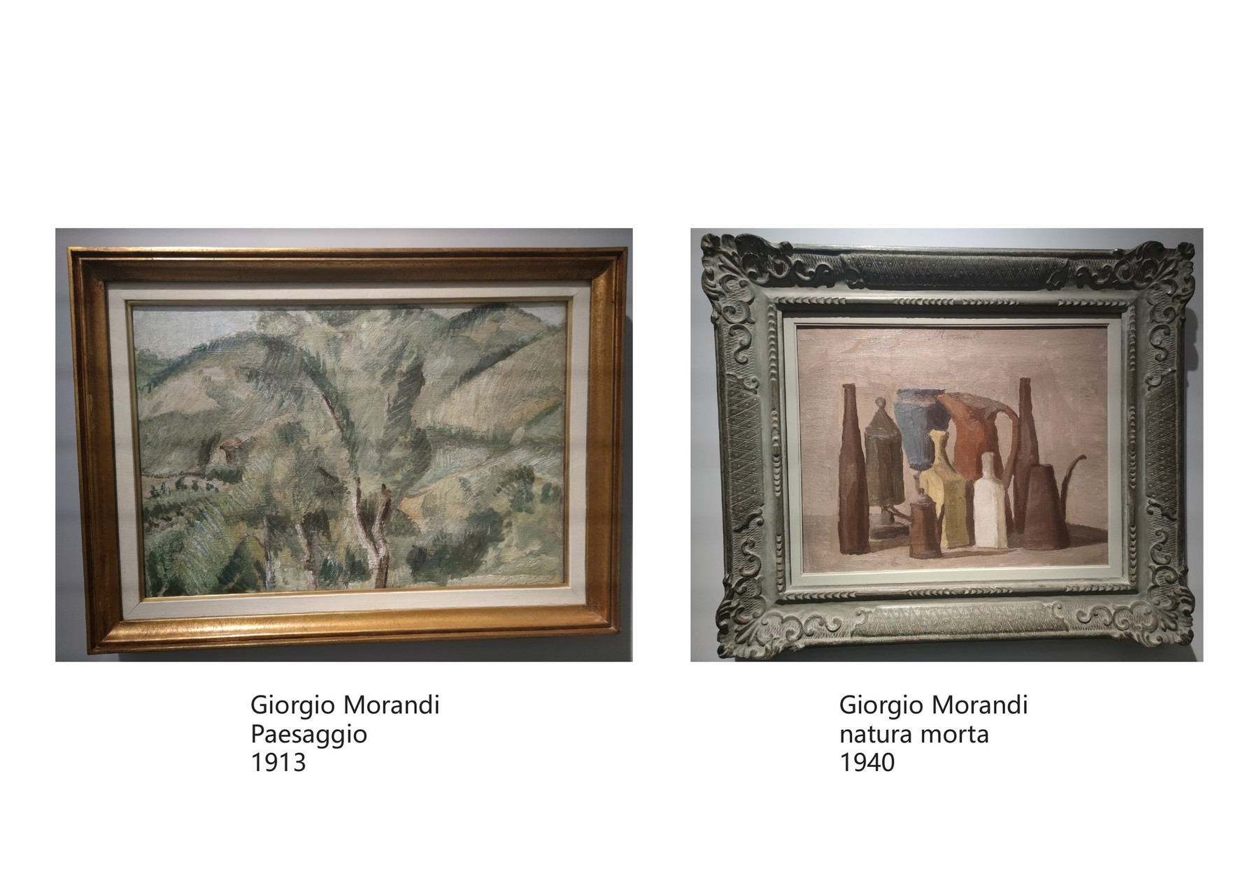 Giorgio Morandi 作品陈列分析