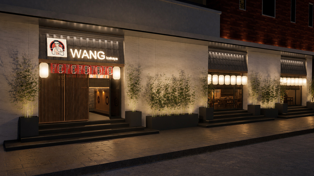 WANG IZAKAYA 空间设计预览图