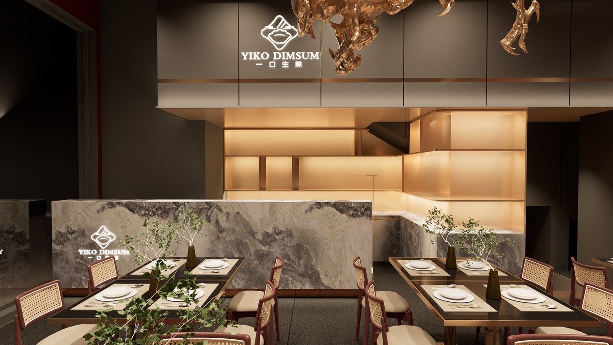 YIKO DIMSUM 空间设计预览图
